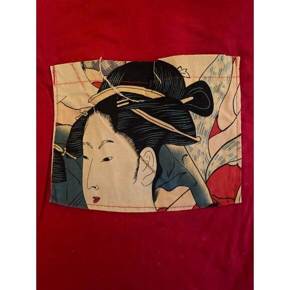 Girls Of The Golden Temple Fabric Tote Bag - Picture 2 of 3